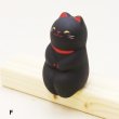 Photo1: お座り猫　黒猫　/　Sitting Lucky Cat 　BlackCat (1)
