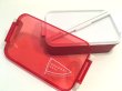 Photo2: Gourmet Meal LunchBox　Red　（Chopsticks incl.） (2)