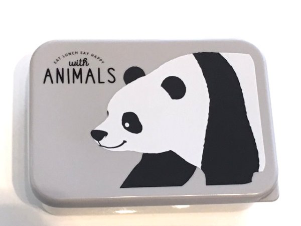 Photo1: With animals Lunch case Panda / ウィズアニマルズ　ランチパック　パンダ (1)