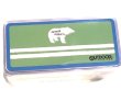 Photo1: Outdoor Products Slim 2-steps Lunch box　Green Bear/アウトドアプロダクツ　スリム＆スモールランチボックス　グリーンベアー (1)