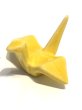 Photo1: 箸置き　折鶴　イエロー　/　Chopsticks Holder Crane Yellow (1)